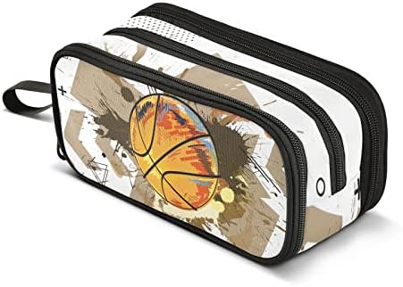 ZAZYXTJ Basketball Pencil Case Large Capacity Pencil Pouch by ZAZYXTJ