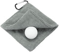 Small Microfiber Golf Towel, Pocket Golf Ball Towel by YELARXI