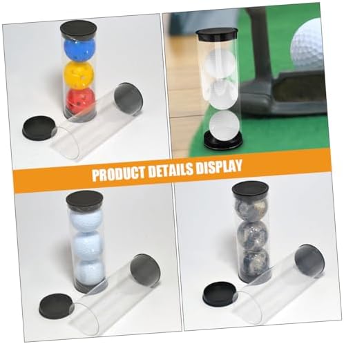 Happyyami 8 Pcs Golf Barrel Golfing Ball Case Ball Case - Image 4