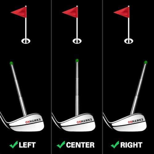 Telescopic Magnetic Golf Alignment Rods-Alignment Sticks-Swing Training Aid - Image 2