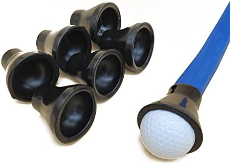 6 Pack Golf Ball Picker, Suction Cup Golf Ball Retriever, Golf Ball Pick up Tool by HH-GOLF