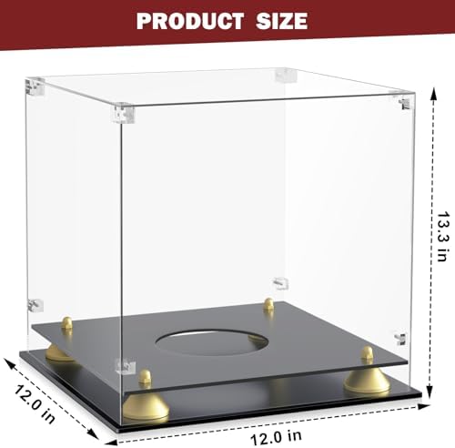 Basketball Display Case UV Protected Acrylic Showcase - Image 2