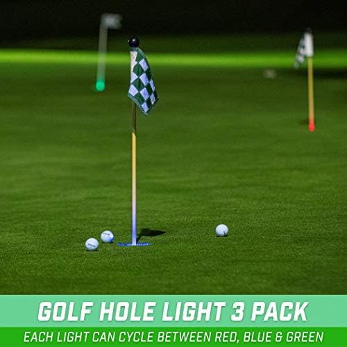 GoSports Light Up Golf Hole Lights 3 Pack - Image 5