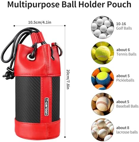 T-carbon Golf Valuables Ball Pouch Holder - Image 2