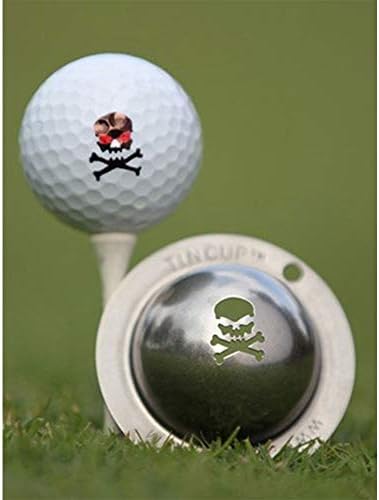Tin Cup Golf Ball Marker Stencil by SportsBySager
