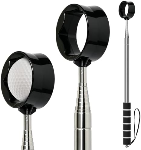 Double Sided Golf Ball Retriever Telescopic by Unknown