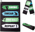 TUYUU Funny Golf Towels Waffle Microfiber Golf Accessories by TUYUU