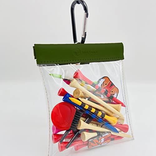 Golf Tees Pouch Bag with Clip - Image 4