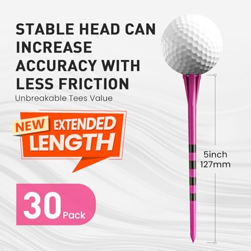 Amy Sport Extra Long Golf Tees Plastic 4 Inch or 5 Inch - Image 2