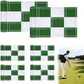 6 Pcs Checkered Golf Flags 8x6 Inch – 420D Nylon Portable by MOSIOBERDAVIAN