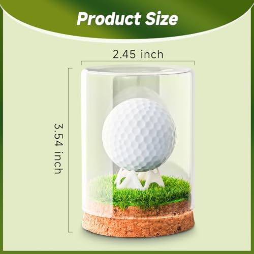 Rocalt Golf Ball Display Case, Glass Holder - Image 3