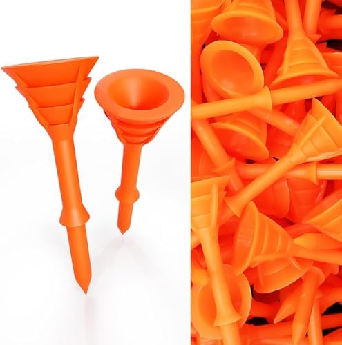 FINGER TEN Golf Tees Plastic 3 1/4 Inch 12/24/60 Pack by FINGERTENSport