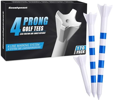 Golf Tees, Mixed Size Plastic Golf Tees by Unknown
