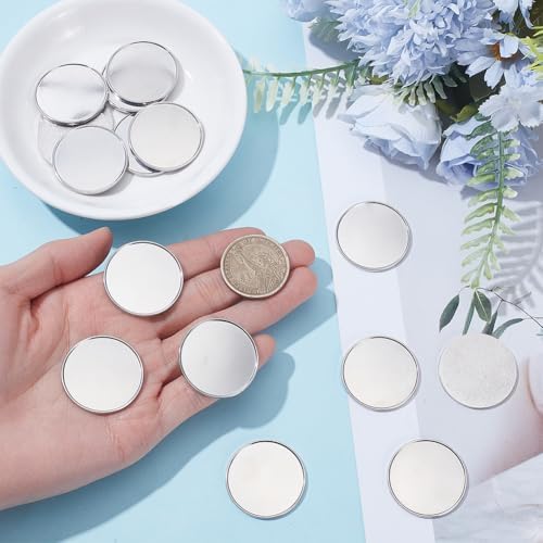 PLIGREAT Golf Ball Marker Blank, Blank Ball Coin Golf Markers Suit Golfing Tool - Image 3