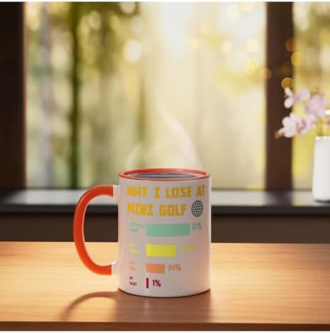 Mini Golf Champion Humor Family Golfers Ceramic Mug - Image 3