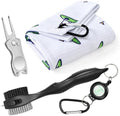 Mile High Life Printed Golf Towel, Brush Tool Kit, Divot Repair Tool, by MileHighLife