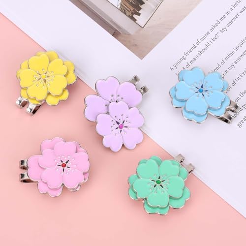 5pcs Magnetic Golf Ball Marker Hat Clip - Image 3