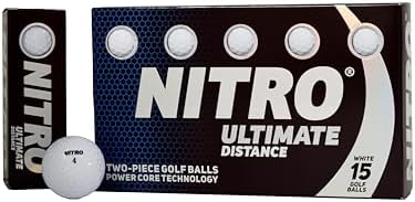 Nitro High-Durability Golf Balls by Unknown