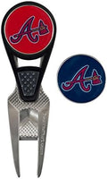 MLB CVX Ball Mark Repair Tool & 2 Ball Markers by TeamEffort