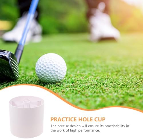 NOLITOY Putting Cup White Plastic Golf Hole Insert - Image 6