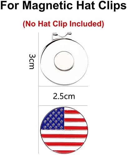 Eshan Golf Ball Markers Marking Disc Golf Bag Court Accessory - Image 2