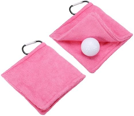 Small Microfiber Golf Towel, Pocket Golf Ball Towel by YELARXI