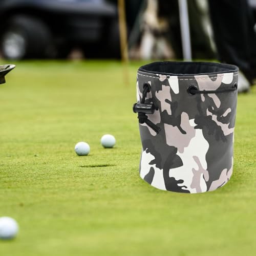 harayaa Golf Ball Bag Golf Equipment Bag Drawstring Pouch Holder Waterproof - Image 5