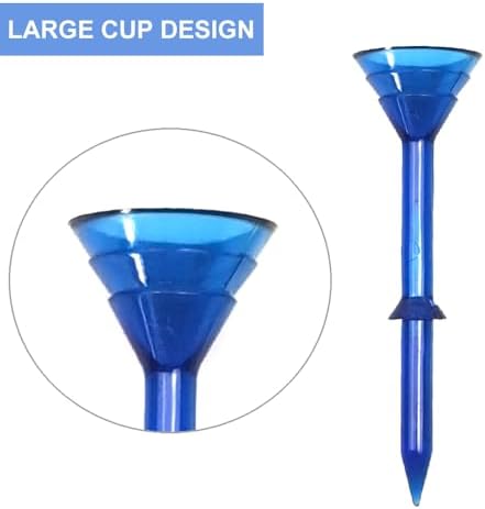 Big Cup Golf Tees & Golf Tees Double Layer Plastic, Mixed Colors - Image 6