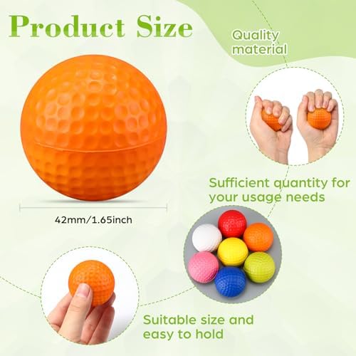 30 Pcs Foam Golf Practice Balls Soft Foam Balls - Image 2