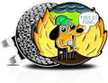 wolph This is FINE Golf Ball Marker Hat Clip – Magnetic & Durable Golf by Wolph