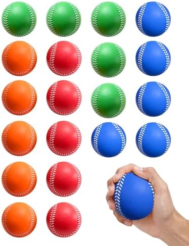 Tarutaru 20 Pack Foam Balls for Baseballs & Softballs by TARUTARUUSOFFICAL