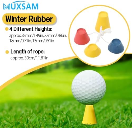 Winter Golf Tees, Durable Rubber Golf Tees - Image 3