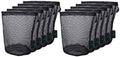 iBasingo 10pcs/lot Black Mesh Bag Nylon Sack Durable Drawstring Net Bag Small by iBasingo