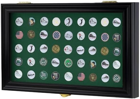 Golf Balls and Accessories Display Case Cabinet Rack by Display+Accessories