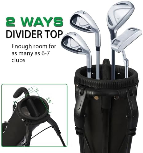 Golf Stand Bag, Small Lightweight Golf Bag - Image 6