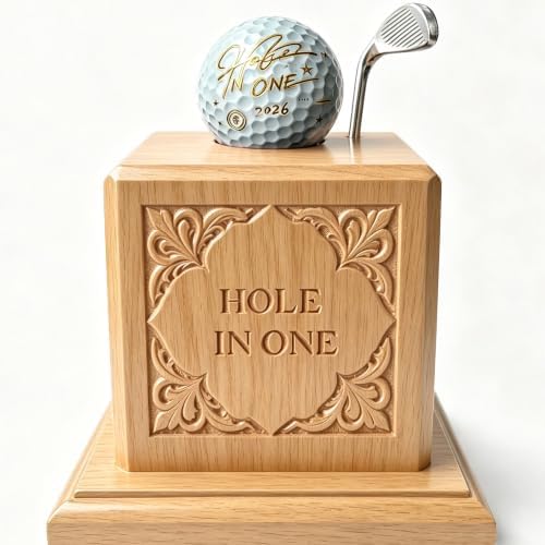 Hole in One Golf Ball Display Case by Unknown