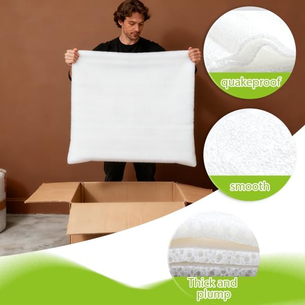 10 Pack 18x22in Cushion Foam Pouches Moving Packaging Supplies Shockproof