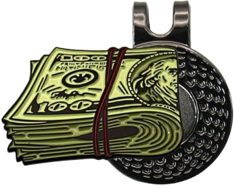 Funny Golf Ball Marker + Premium Magnetic Hat Clip | Unique Gift by MULLIGANHOOLIGAN