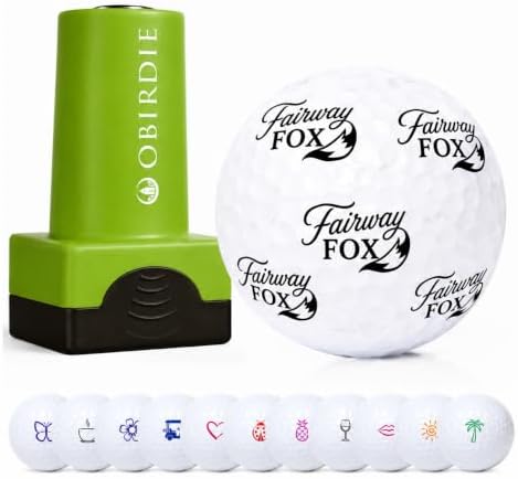 Golf Ball Marker Stamp | Golf Accessories by Obirdie