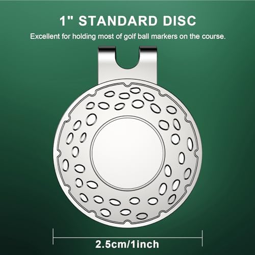 Magnetic Golf Ball Marker Hat Clip Golf Ball Marker Caps Holder Professional - Image 2