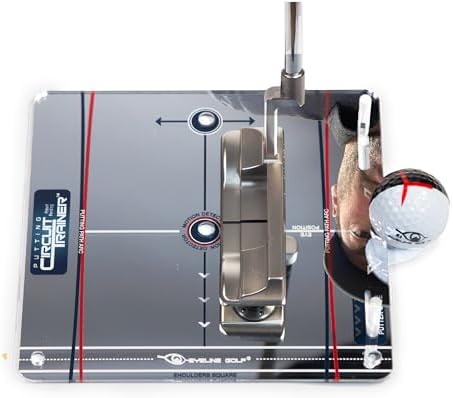 EyeLine Golf Putting Mirror, Circuit Trainer, Portable Putting Alignment by EyelineGolf