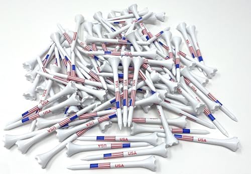 NorthPointe USA American Flag 3 ¼” Plastic Golf Tees - Image 7