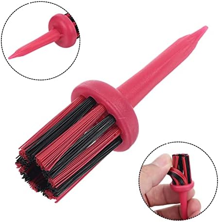 PATIKIL Golf Tee Brush Top, Unbreakable Golfing Tees Low Friction Resistance - Image 4
