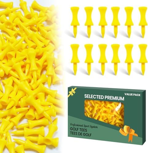 Amy Sport Golf Tees Plastic Step Down 50 Pack by AmySport
