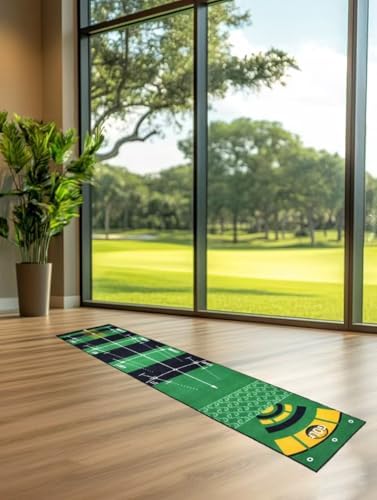 1 piece Golf Putting Practice mat, Size is 19.69 inches x 116 inches, Portable - Image 5