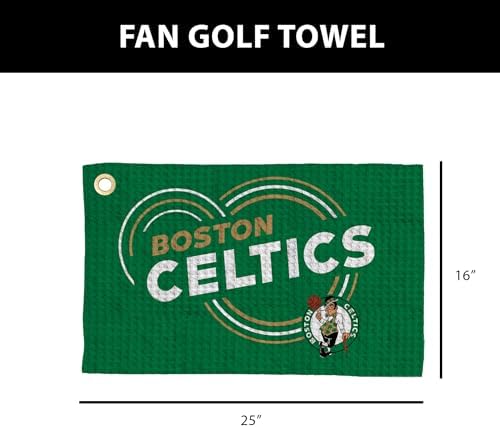 Northwest NBA Golf Towel – Official Licensed Microfiber Waffle Fabric, - Image 4