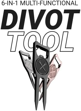Blue Tees Golf 6-in-1 Premium Divot Tool & Ball Marker - Image 3