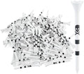 NorthPointe Skull and Crossbones Golf Tees Plastic 3 1/4-100 Tees in Bulk by NorthPointeGolfTees