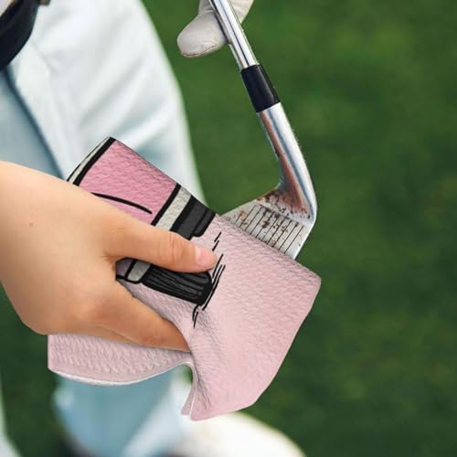 Cute Bow Golf Towel Microfiber - Image 7