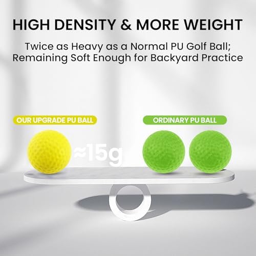 FINGER TEN Golf Practice Balls Foam More Weight 12/24 Pack - Image 4